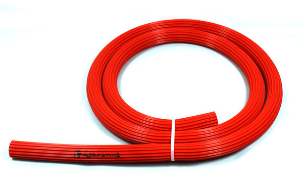 Dschinni Candyhose Silikonschlauch Rot 150cm