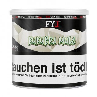 Fog Your Law Dry 65 g Base mit Aroma Kukubra Mule